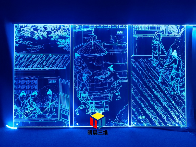 激光內雕玻璃:解鎖展覽展示新“視”界